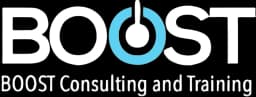 Boost White LOGO